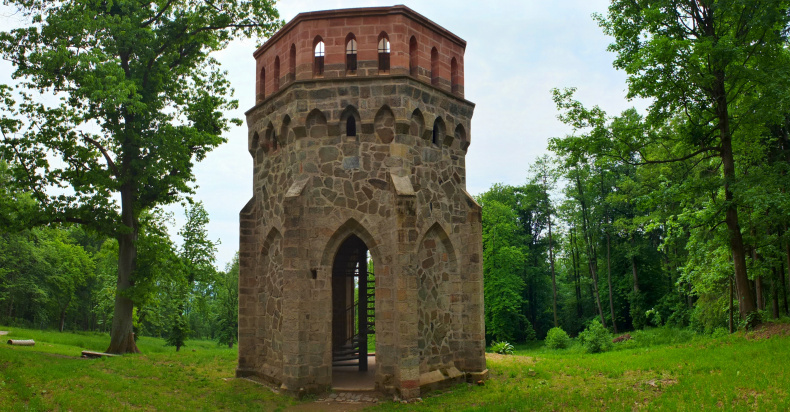 Alainova věž - panorama