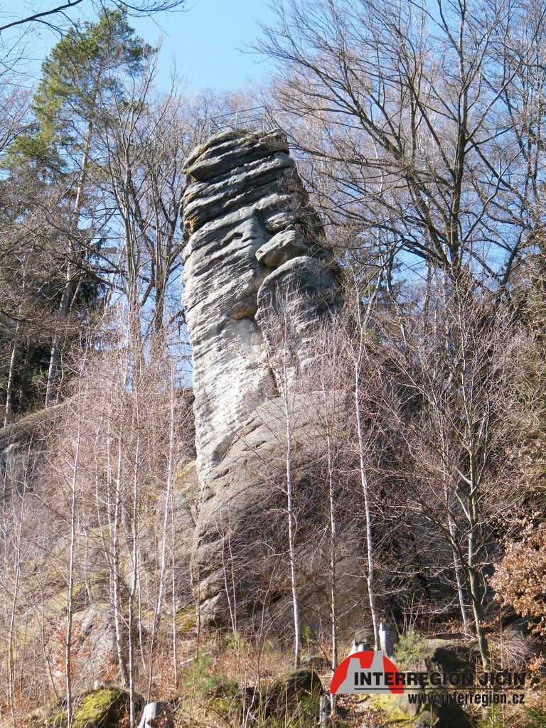 Šikmá věž - Prachovské skály