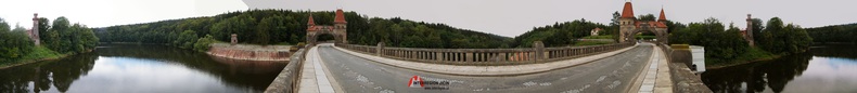 Přehrada Les Království - panorama 360°